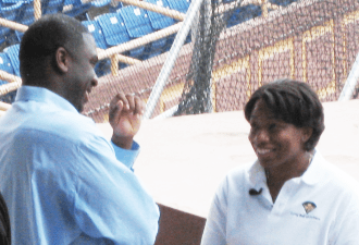 Kevin Holmes and Myra Blackwell